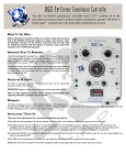 R & M XGC-1e Troubleshooting guide