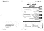 Mitsubishi Heavy Industries DXK12Z2-S User`s manual