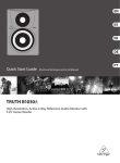 Behringer TRUTH B1030A Specifications