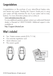 Directed Electronics 7111A Instruction manual