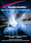 AudioBahn A1500HCT Specifications