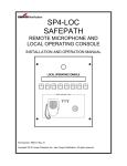 Cooper Wheelock SAFEPATH SP40S Instruction manual