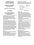 Citizen Perpetual Calendar BL5334-55E Instruction manual