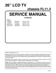 Magnavox 26MF301B Service manual