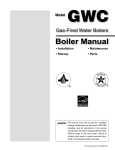 Williamson-Thermoflo GWC-175 Instruction manual
