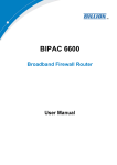 Billion BIPAC 6600 User manual