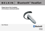 Belkin F8T064UK User manual