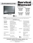 Mitsubishi Electric WD-62827 Specifications