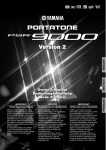 Yamaha PORTATONE PSR-9000 Specifications
