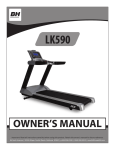 BH FITNESS LK590 Owner`s manual