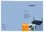 Siemens SE105 Installation guide