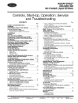 Carrier AQUAFORCE 30XA080-500 Operating instructions