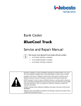 Webasto BCT010300C Repair manual