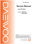Daewoo DWF-160MNP Service manual