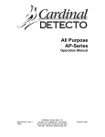 Detecto AP-20 Specifications
