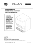 Cornelius Enduro-200/250 Operator`s manual