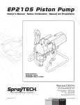 WAGNER EP2105 Owner`s manual