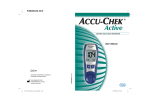 Roche Accu-Chek Active User`s manual