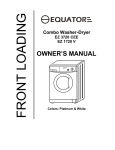 Equator EZ3720CEE Owner`s manual
