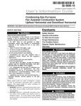 American Standard gas furnaces Operating instructions