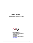 Vxl Itona TC73yy User`s guide