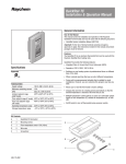 Raychem QuickStat Installation manual