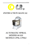 CP CPMel Instruction manual