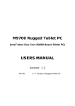 DAPAudio M9700 User manual