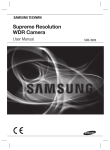 Samsung SCB-3003 User manual