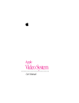 Apple 030-8681-A User`s manual