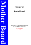 Mach PT88BSPRO User`s manual