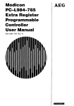 AEG 9600 D User manual