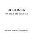 Bayliner 249 Specifications