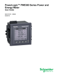 Schneider Electric PowerLogic PM5300 Series User guide