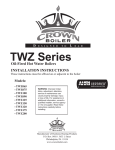 Crown Boiler TWZ200 Specifications