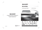 Sharp BD-HP90U Operating instructions