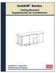 CeilAir CW series Operator`s manual