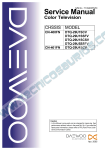 Daewoo DTQ-29U4SC Service manual