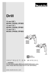 Makita DP3003 Specifications