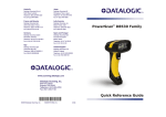 Datalogic PowerScan D8530 Family Instruction manual