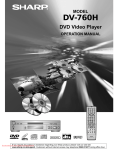 Sharp DV-760H Specifications
