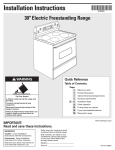 Whirlpool GR450LXLT0 Use & care guide