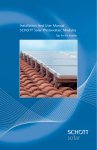 SCHOTT Solar Photovoltaic Modules User manual