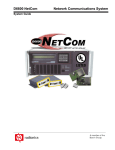 Radionics D6600 NetCom Installation guide
