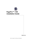 MINOLTA-QMS PagePro 1100L Installation guide