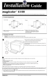 QMS Magicolor 6100 Installation guide