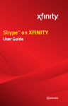 Comcast Xfinity User guide