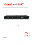 ADDER ePowerSwitch 8XS Technical data