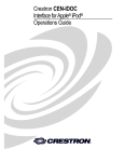 Crestron CEN-IDOC Specifications