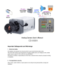 Videosec CD-960H User`s manual
